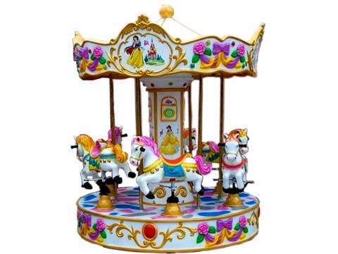 Small carousel ride for kids