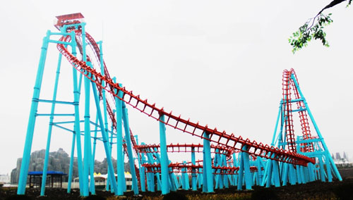 Long Roller Coaster Ride