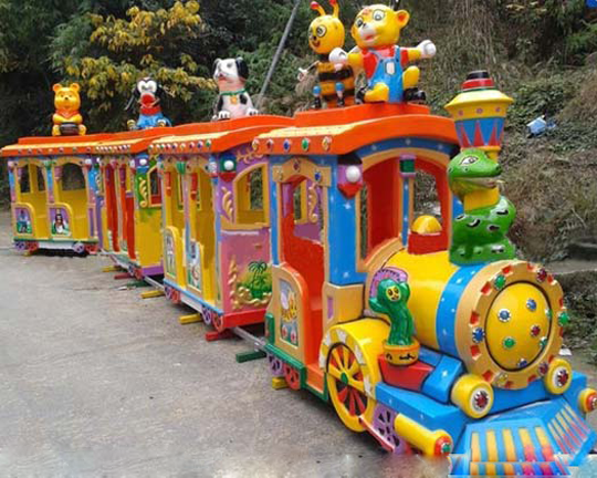 mini electric amusement park train ride