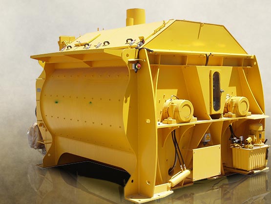 single shaft concrete mixer