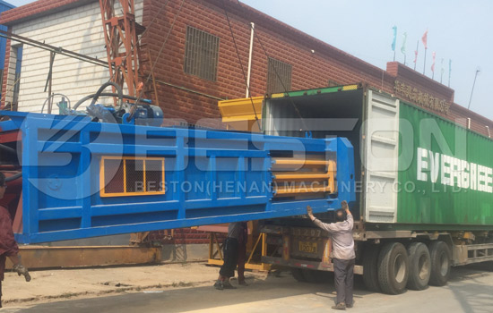 Shipment of Beston automatic sorting plant