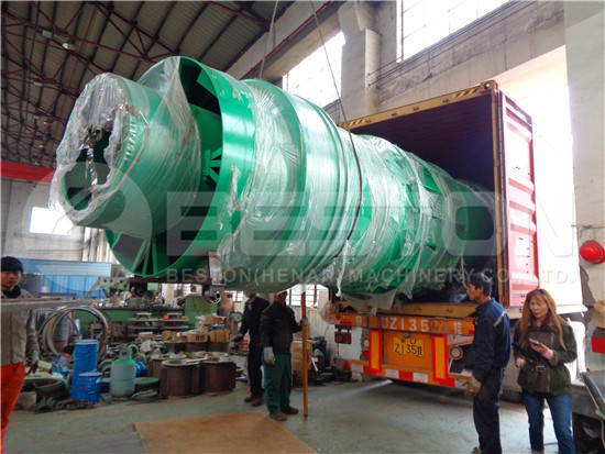 Biochar Making Machine to Spain