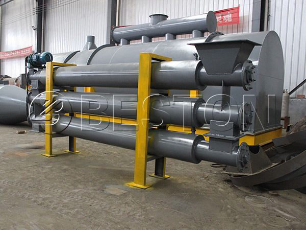 rice husk carbonization plant