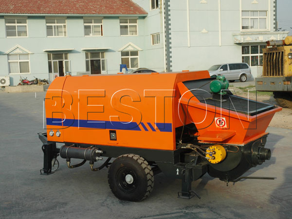 electric concrete pumping machine