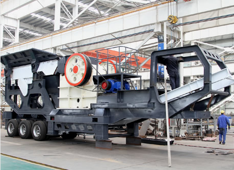 mobile crushing plant