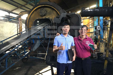 Good Comment for Beston Tire Pyrolysis Plant
