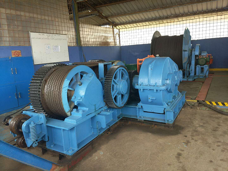 slow speed friction winch